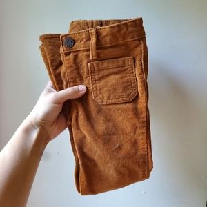 GAP Brown Micro-Corduroy Skinny Pants, size 5T
